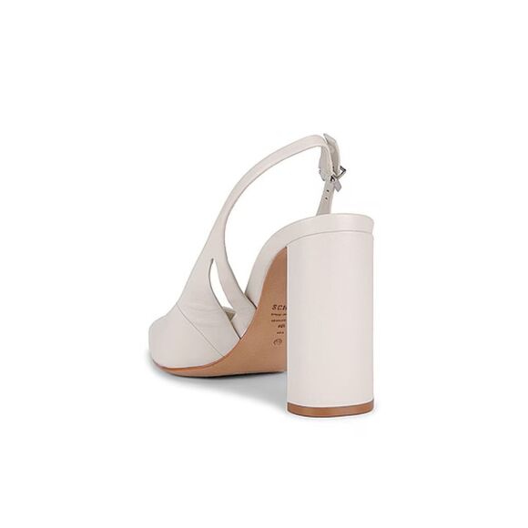 Schutz Blanche Pumps Pearl white shoes high heels Revolve Sz 7 - Picture 4 of 13